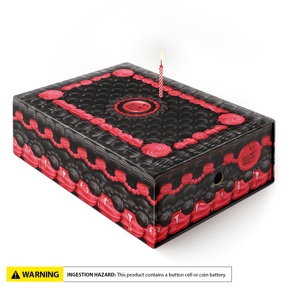 Hot Chocolate Design Chocolaticas® Scarlet Gothic Bats Sandal