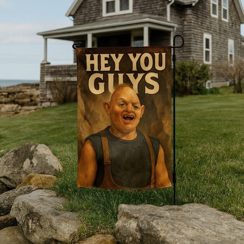 Original Underground Hey You Guys Garden Flag