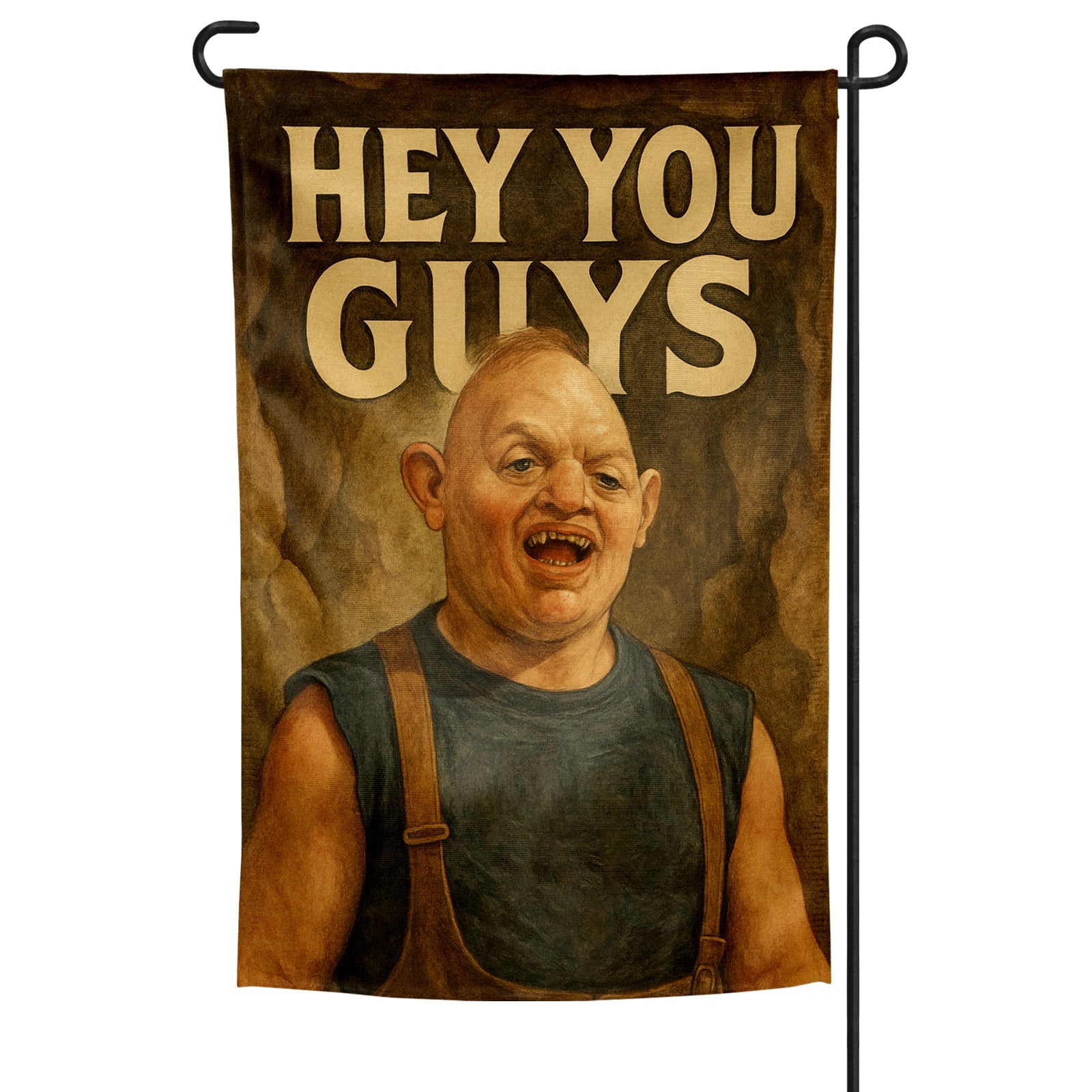 Original Underground Hey You Guys Garden Flag
