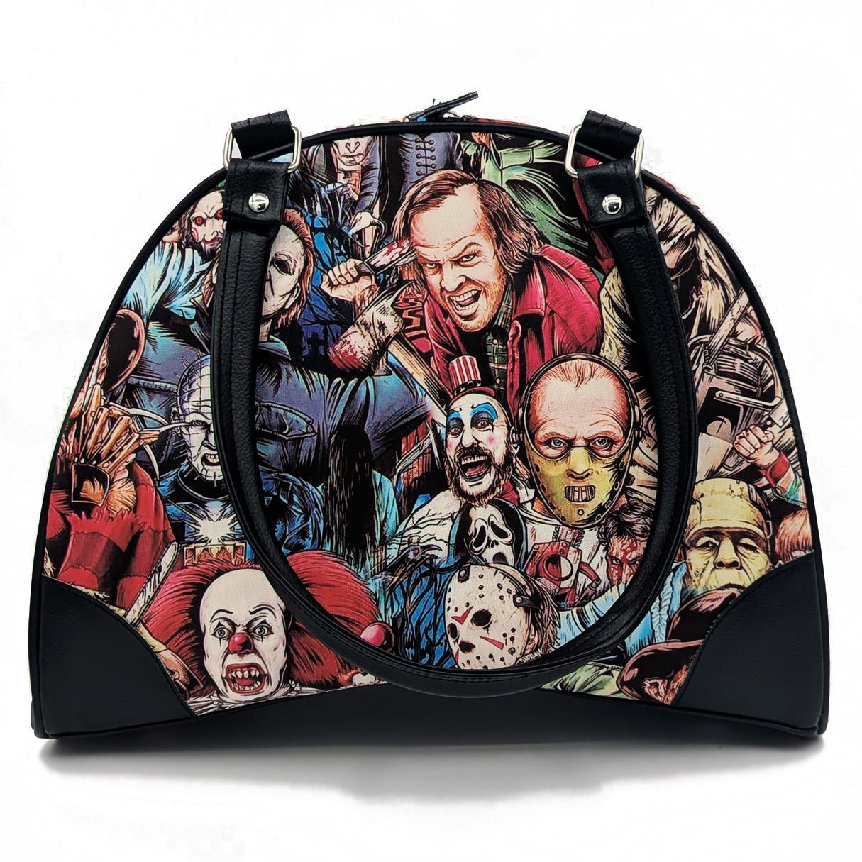 Original Underground Horror Collage Purse