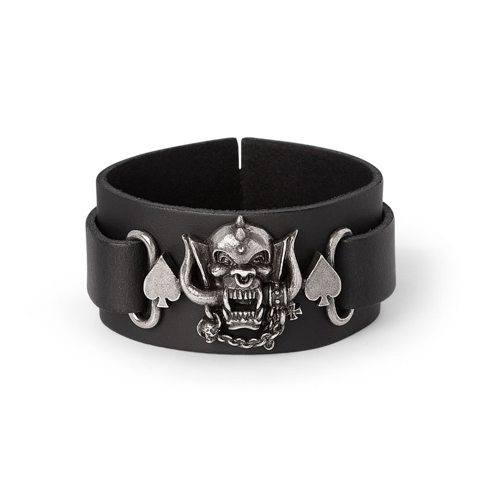 Alchemy England Motorhead Warpig Leather Wriststrap HRWL462
