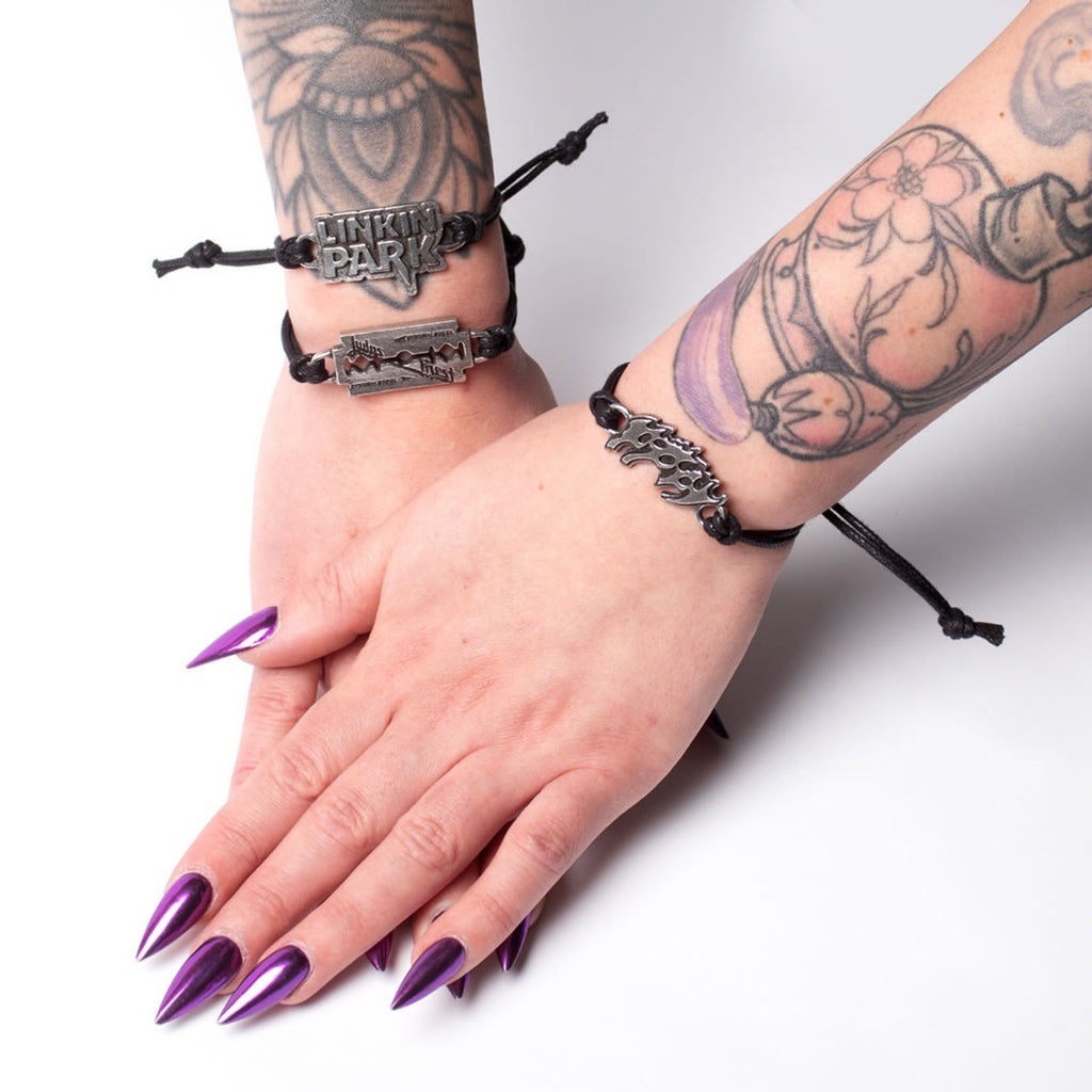 Alchemy Gothic Judas Priest Razor Band Bracelet HRWL463