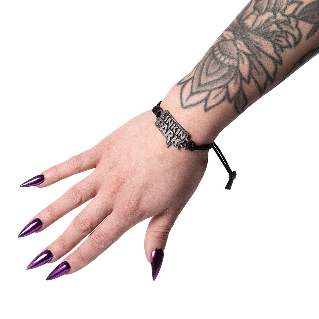 Alchemy Gothic Linkin Park Band Cord Bracelet HRWL464