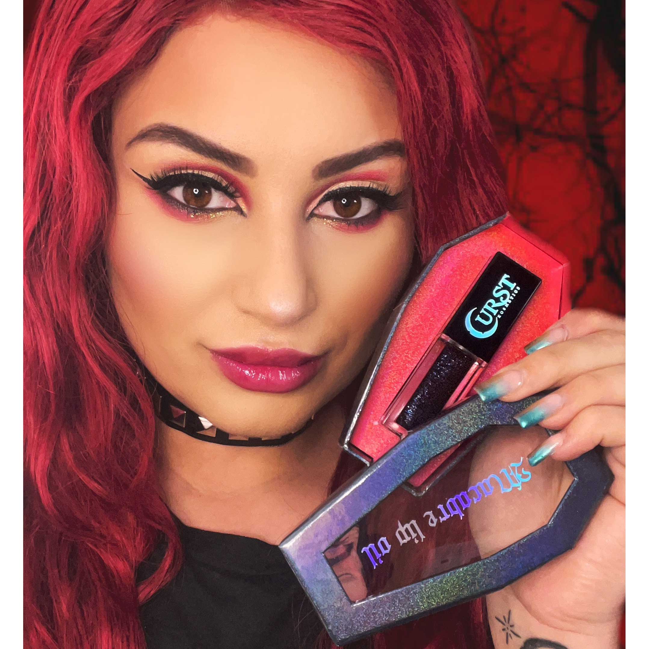 Curst Kosmetics Macabre Color Changing Stain Lip Oil