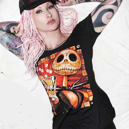 Lowbrow Art Jack Celebrates Black Tee