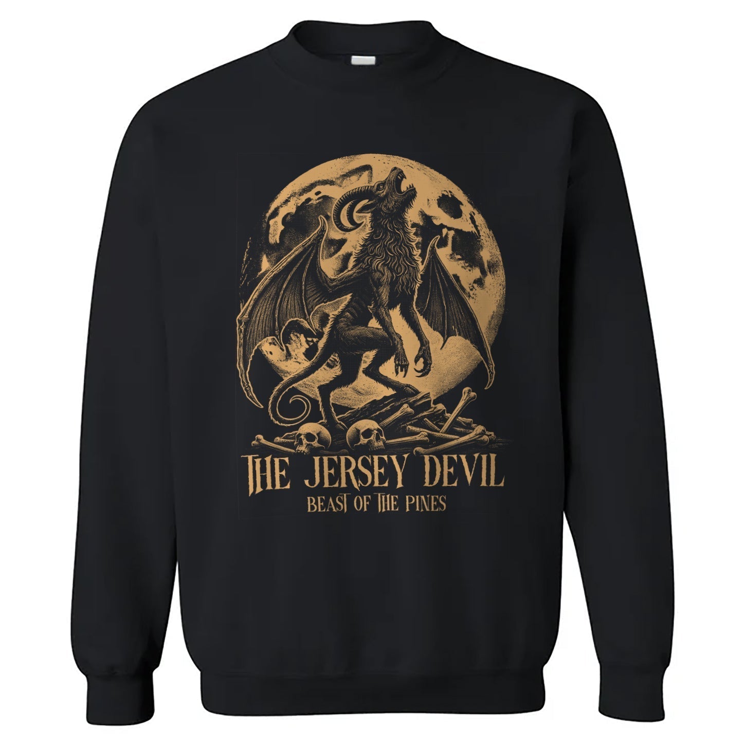 Original Underground Jersey Devil Beast of the Pines Crewneck Sweatshirt