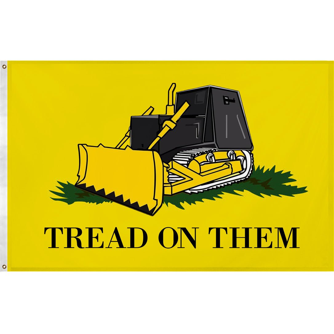 Original Underground Killdozer Tread on Them Flag