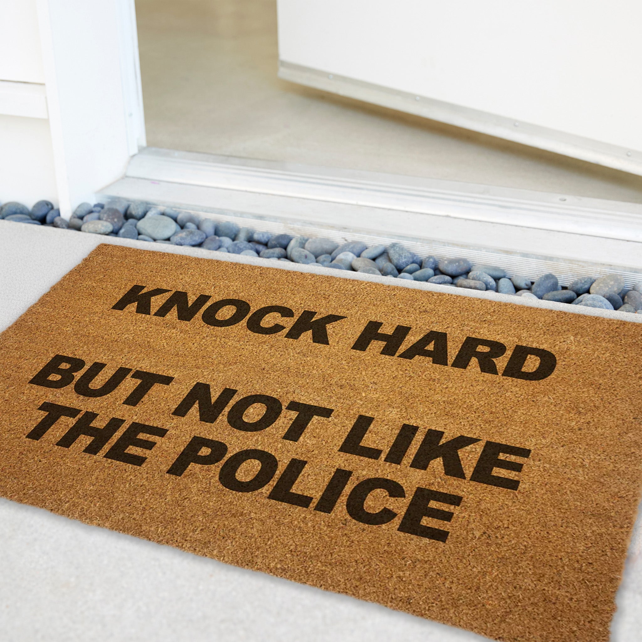 Original Underground Knock Hard but Not Like the Police Door Mat