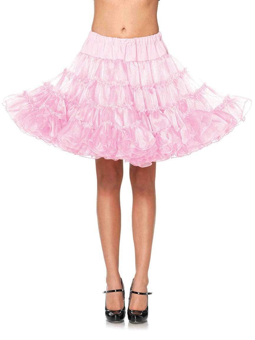 Leg Avenue Knee Length Deluxe Crinoline Petticoat Costume Skirt