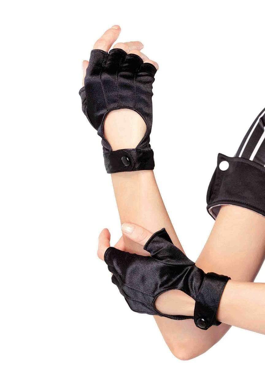 Leg Avenue Fingerless Motorcycle Style Gloves