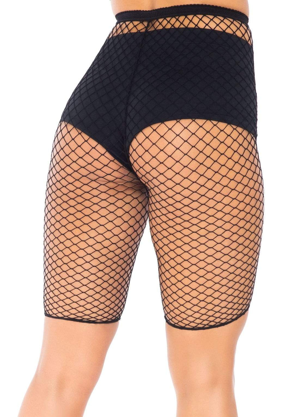 Leg Avenue Troublemaker Fishnet Biker Shorts