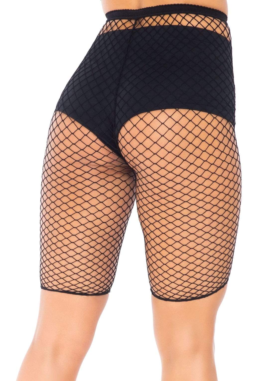 Leg Avenue Troublemaker Fishnet Biker Shorts