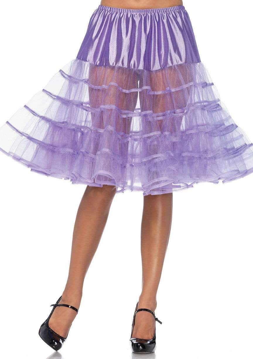 Leg Avenue Knee Length Layered Petticoat Costume Skirt