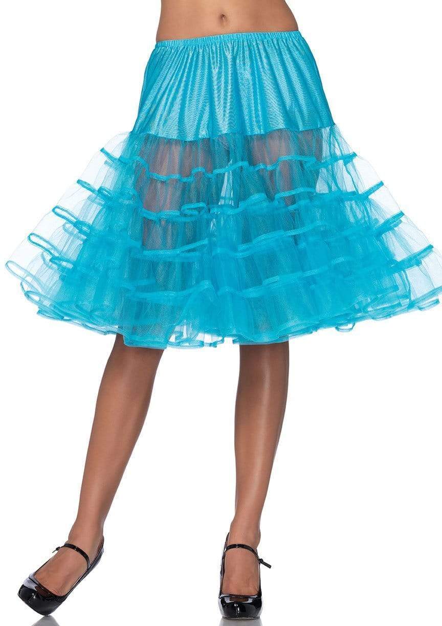 Leg Avenue Knee Length Layered Petticoat Costume Skirt
