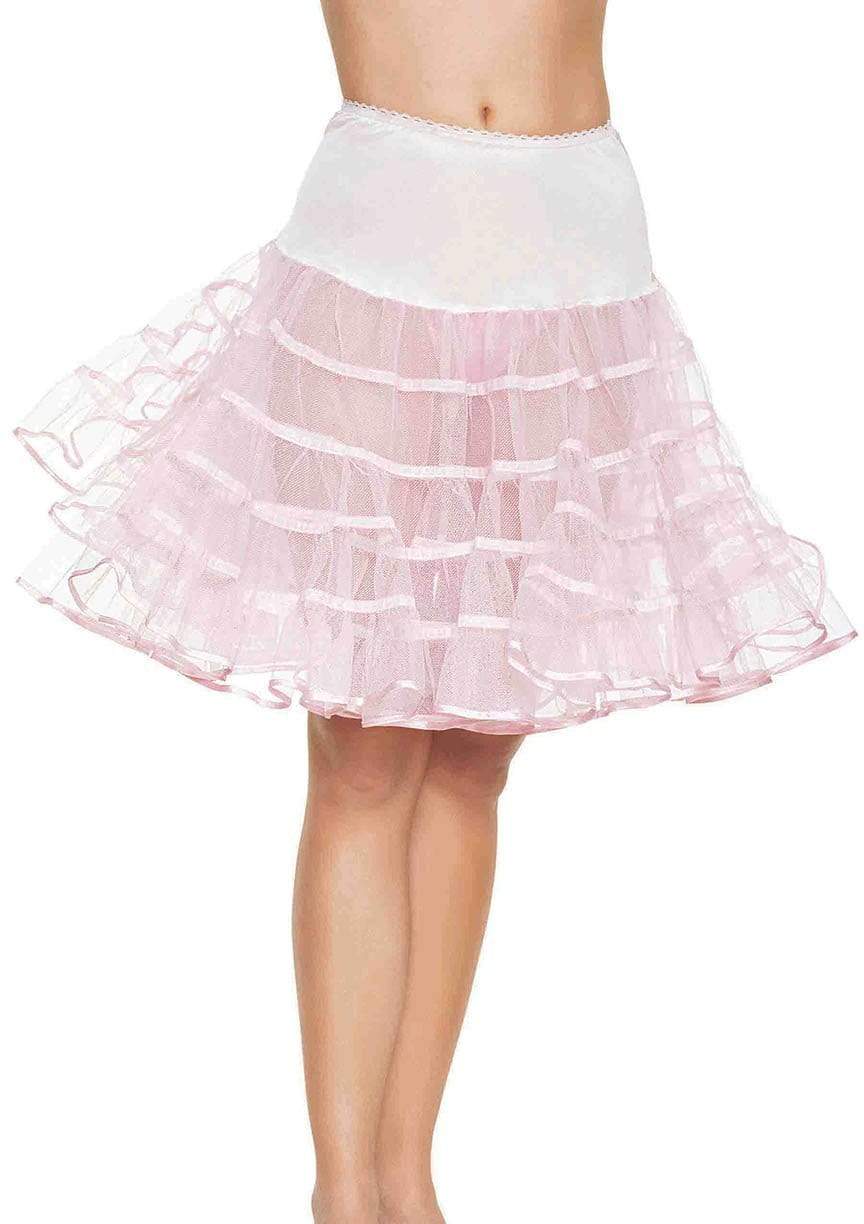 Leg Avenue Knee Length Layered Petticoat Costume Skirt