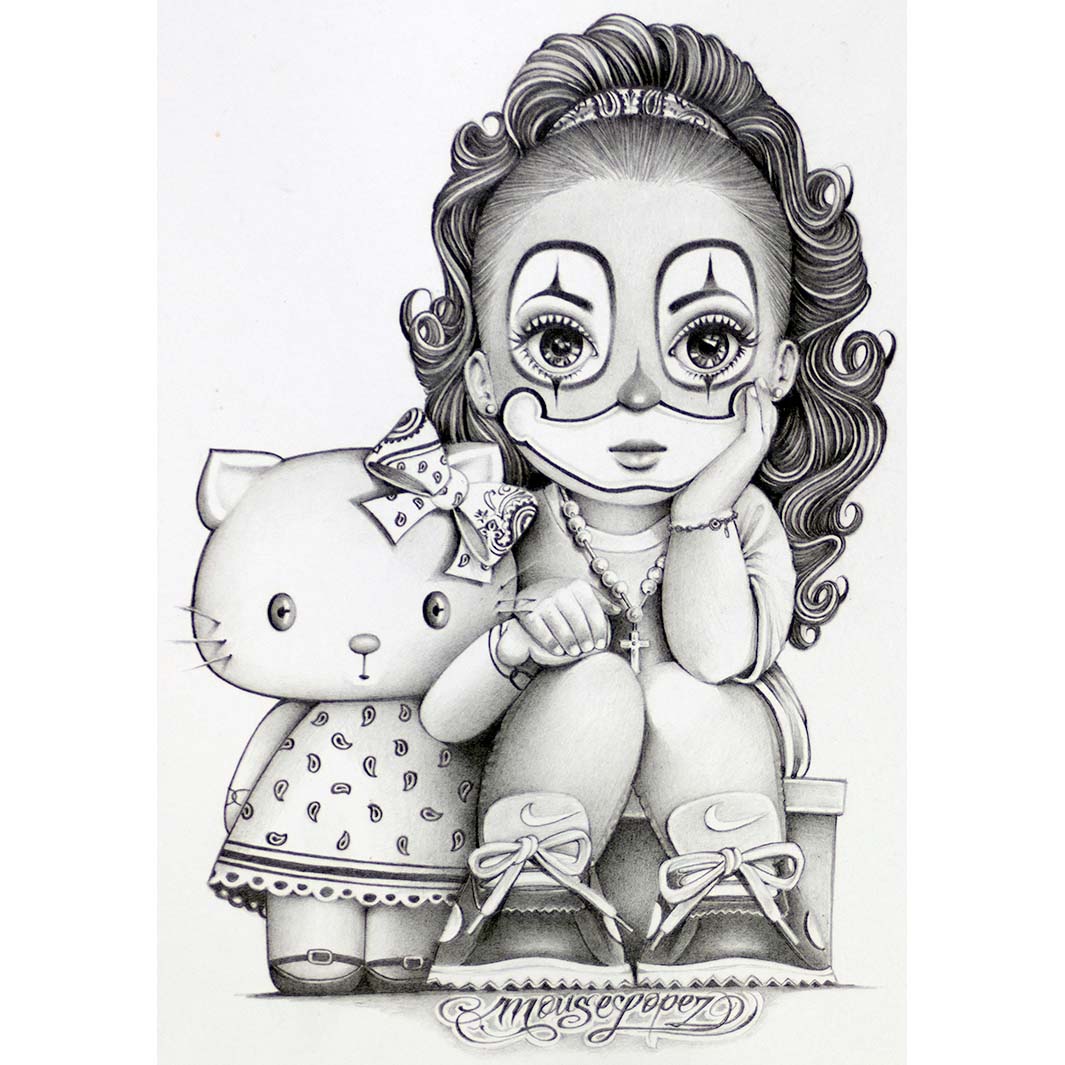 Black Market Art Lil Payasa Zip Hoodie