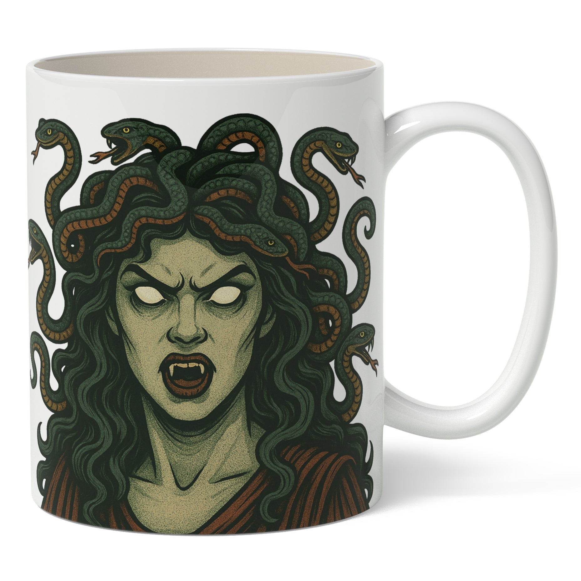 Original Underground White Medusa Mug