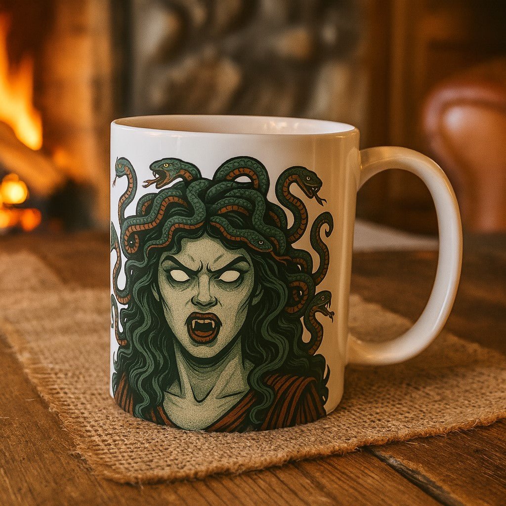 Original Underground White Medusa Mug