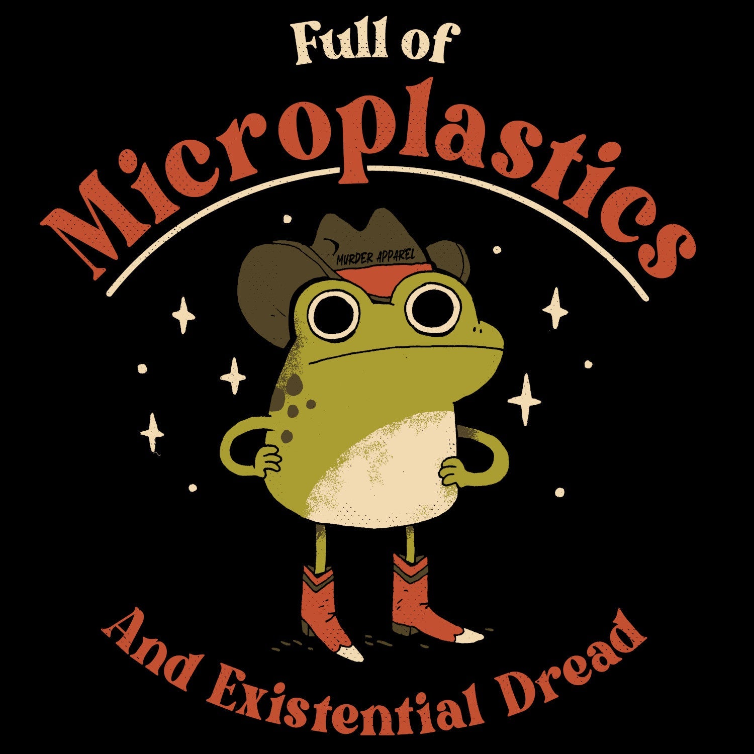 Murder Apparel Microplastics & Existential Dread T-shirt