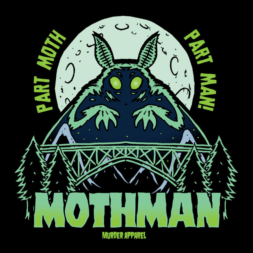 Murder Apparel Mothman Retro T-Shirt
