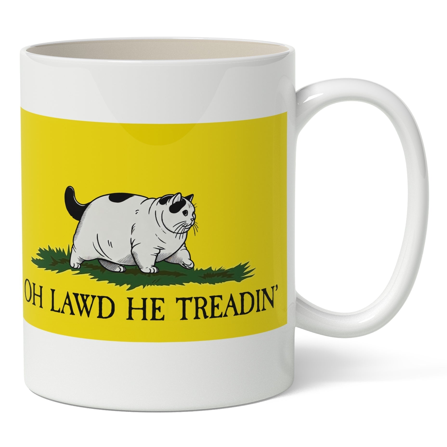 Original Underground Oh Lawd He Treadin' Mug
