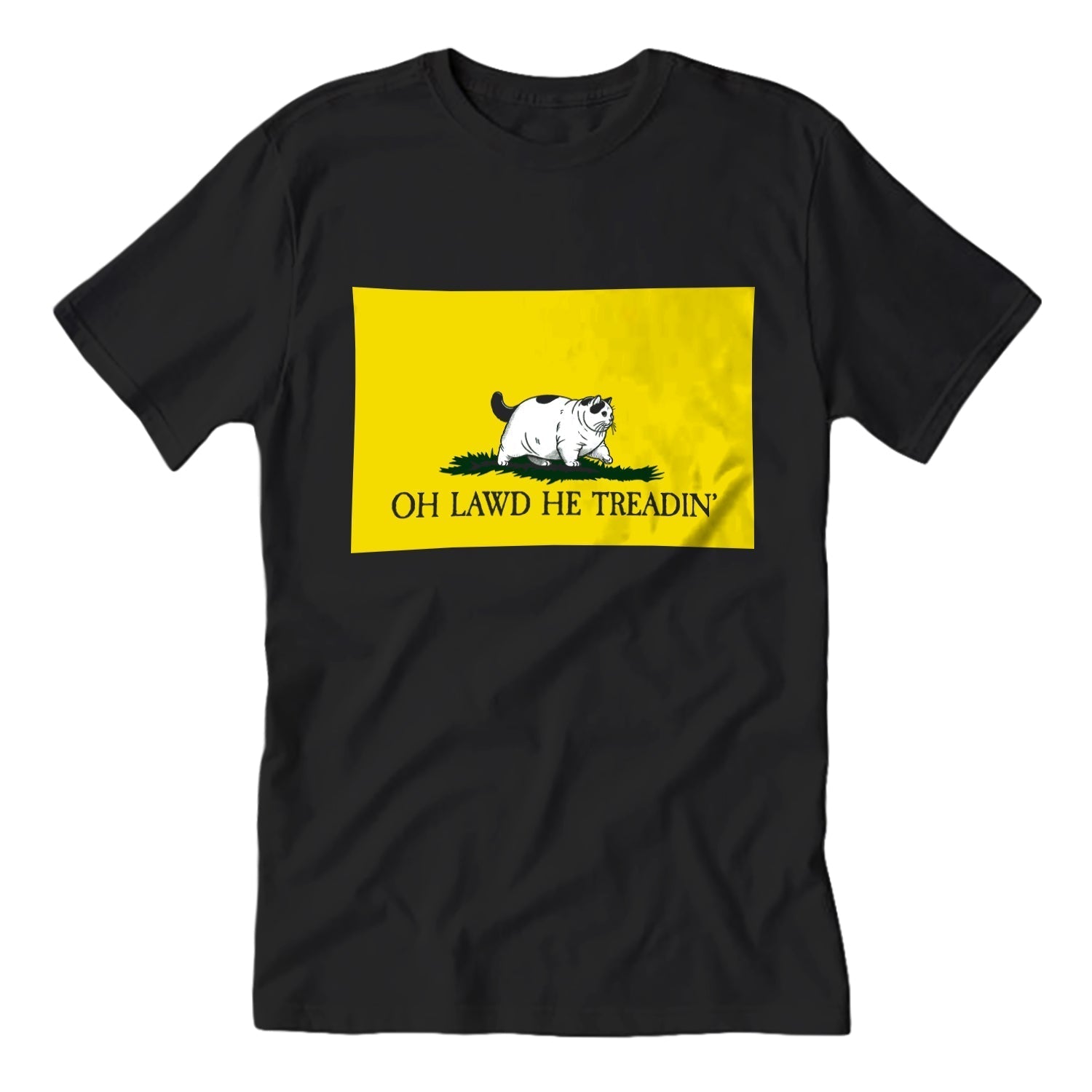 Original Underground Oh Lawd He Treadin' Cat Tee