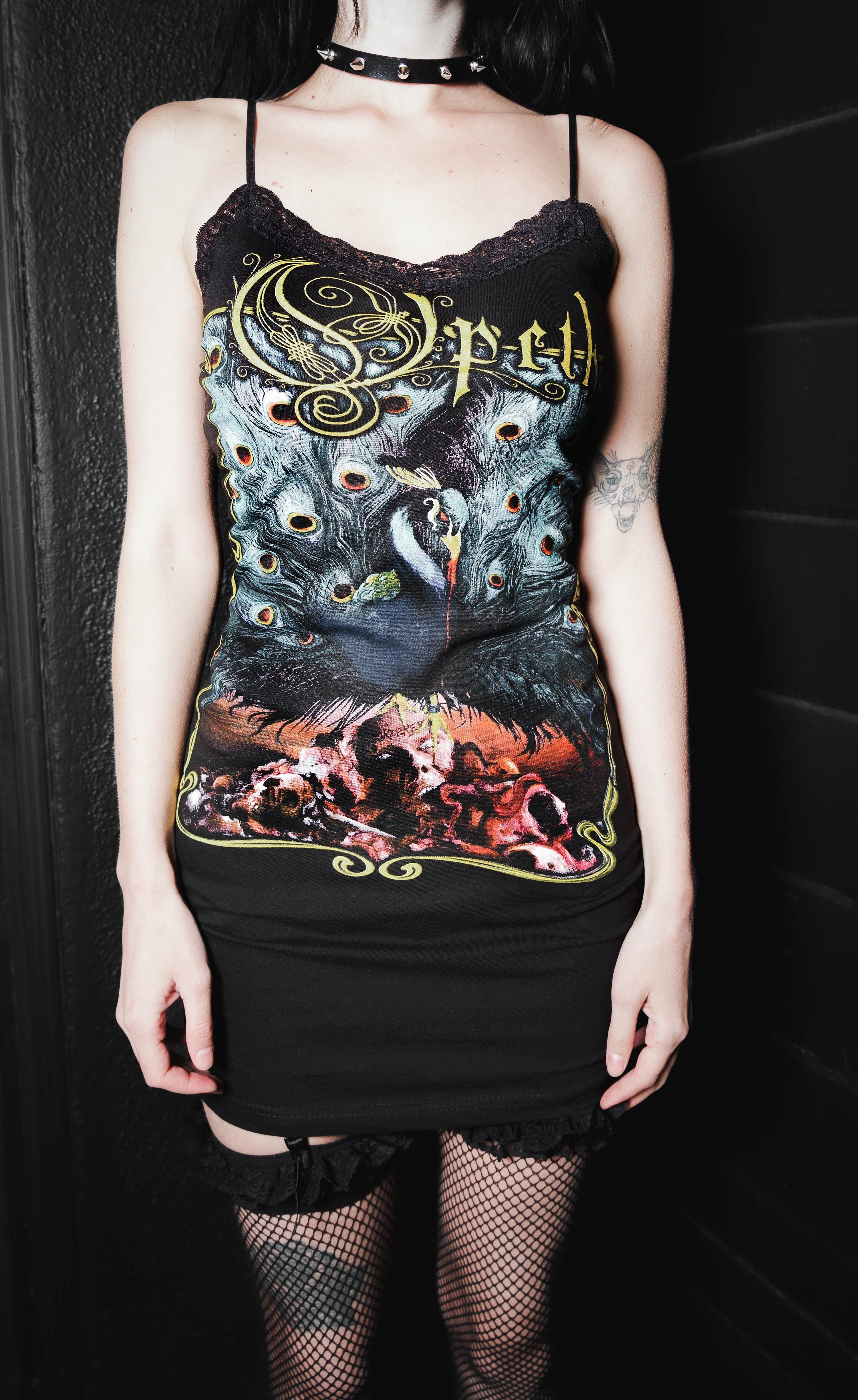 Vera's Eyecandy Opeth Lace Strap Dress