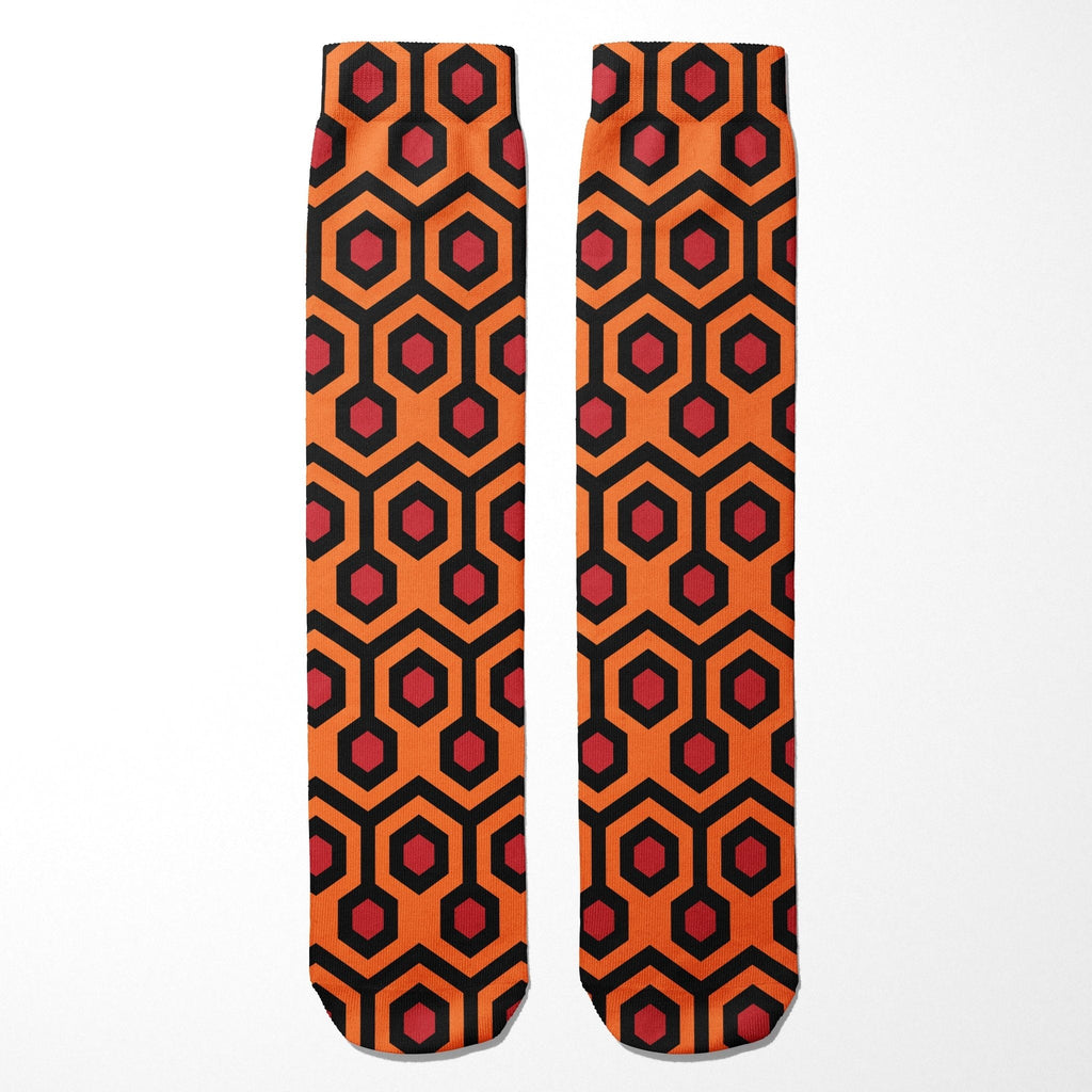 Original Underground Overlook Hotel Carpet Socks