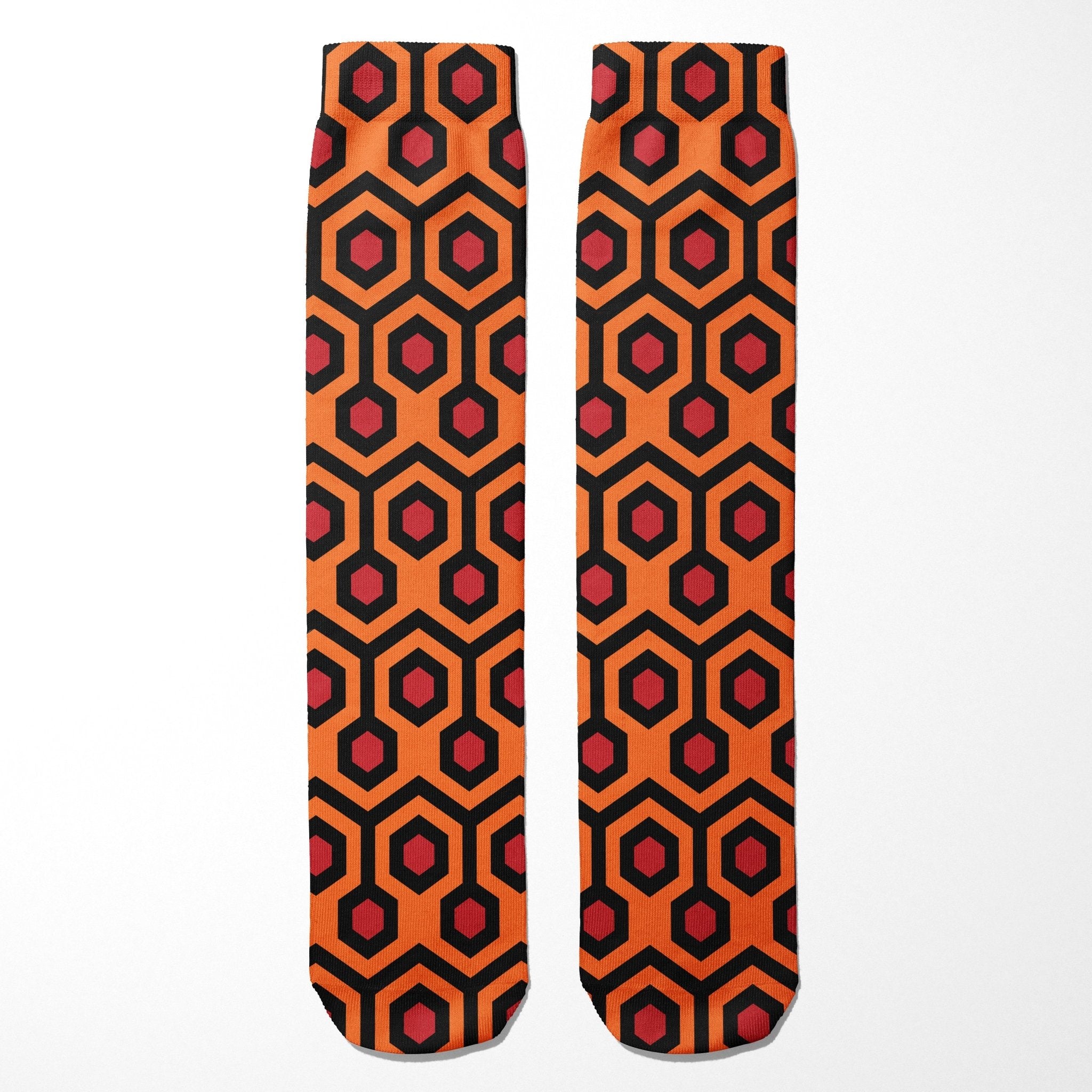 Original Underground Overlook Hotel Carpet Socks