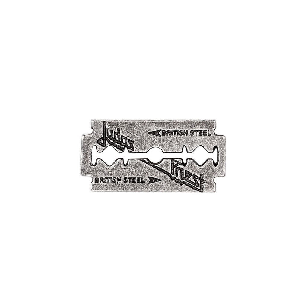 Alchemy Gothic Judas Priest Razor Blade Band Pin PC517