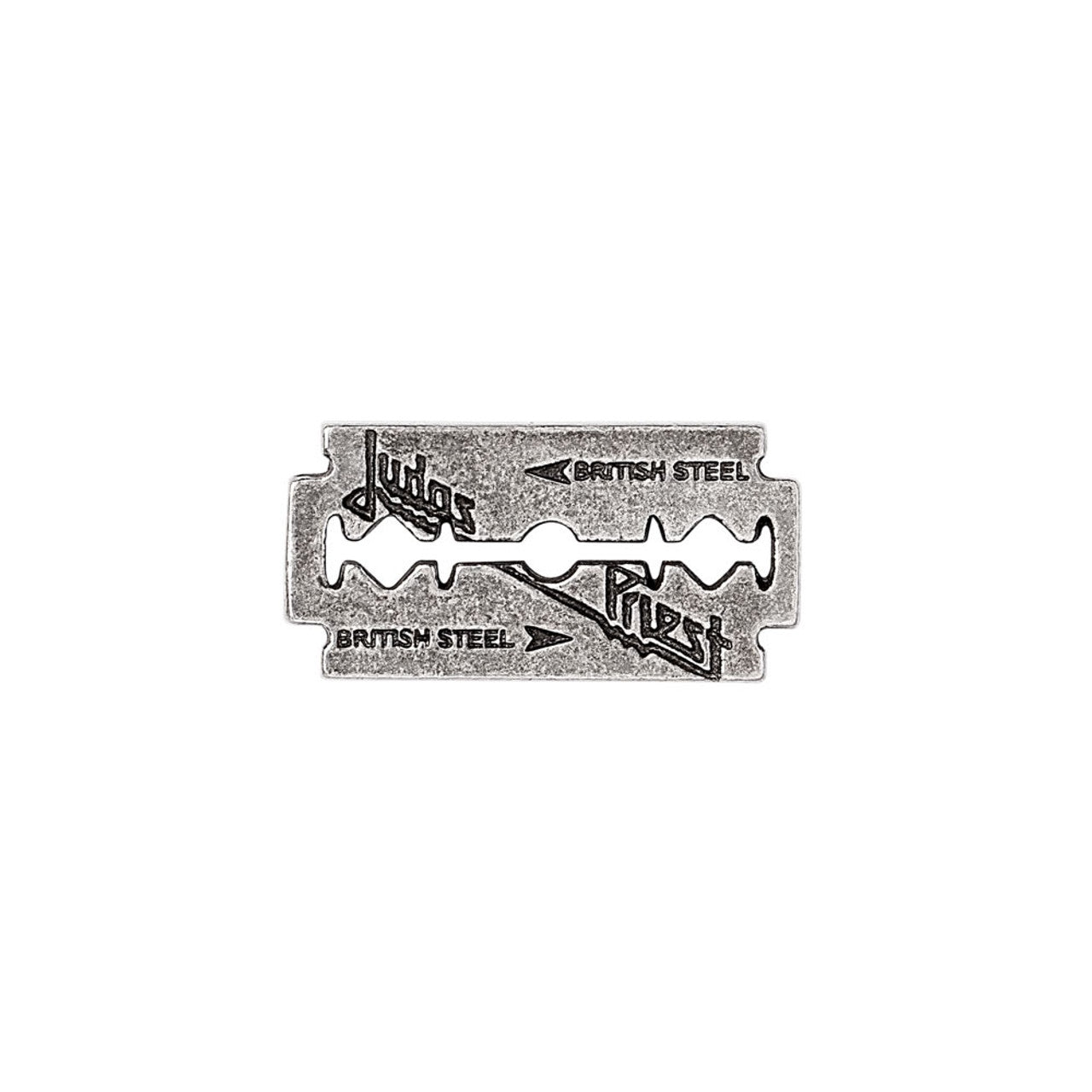 Alchemy Gothic Judas Priest Razor Blade Band Pin PC517
