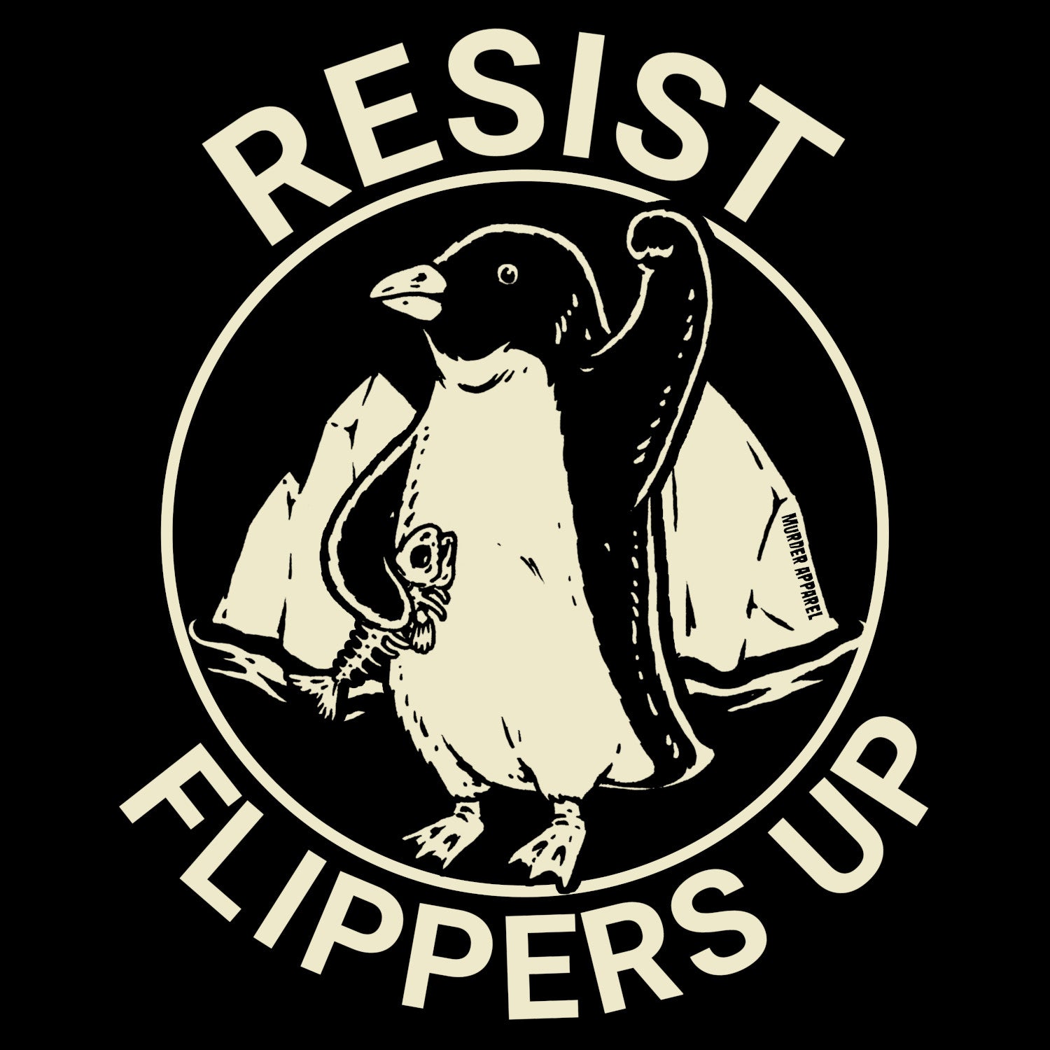 Murder Apparel Resist Penguin T-shirt