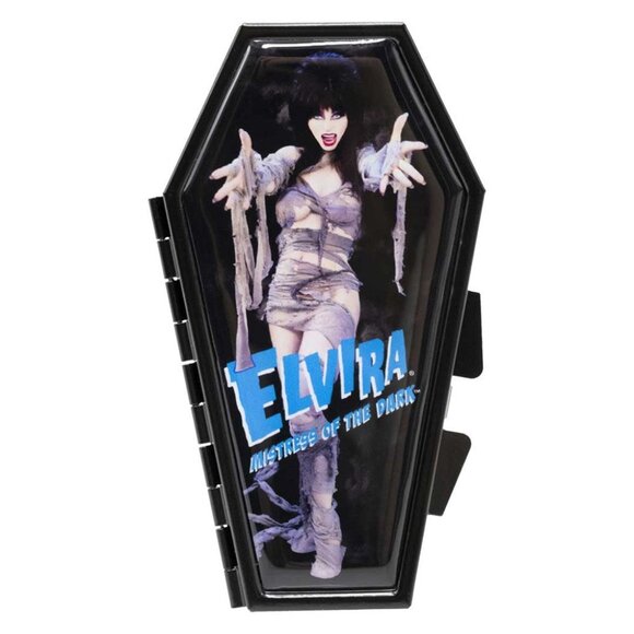 Kreepsville 666 Elvira Mummy Coffin Compact Mirror