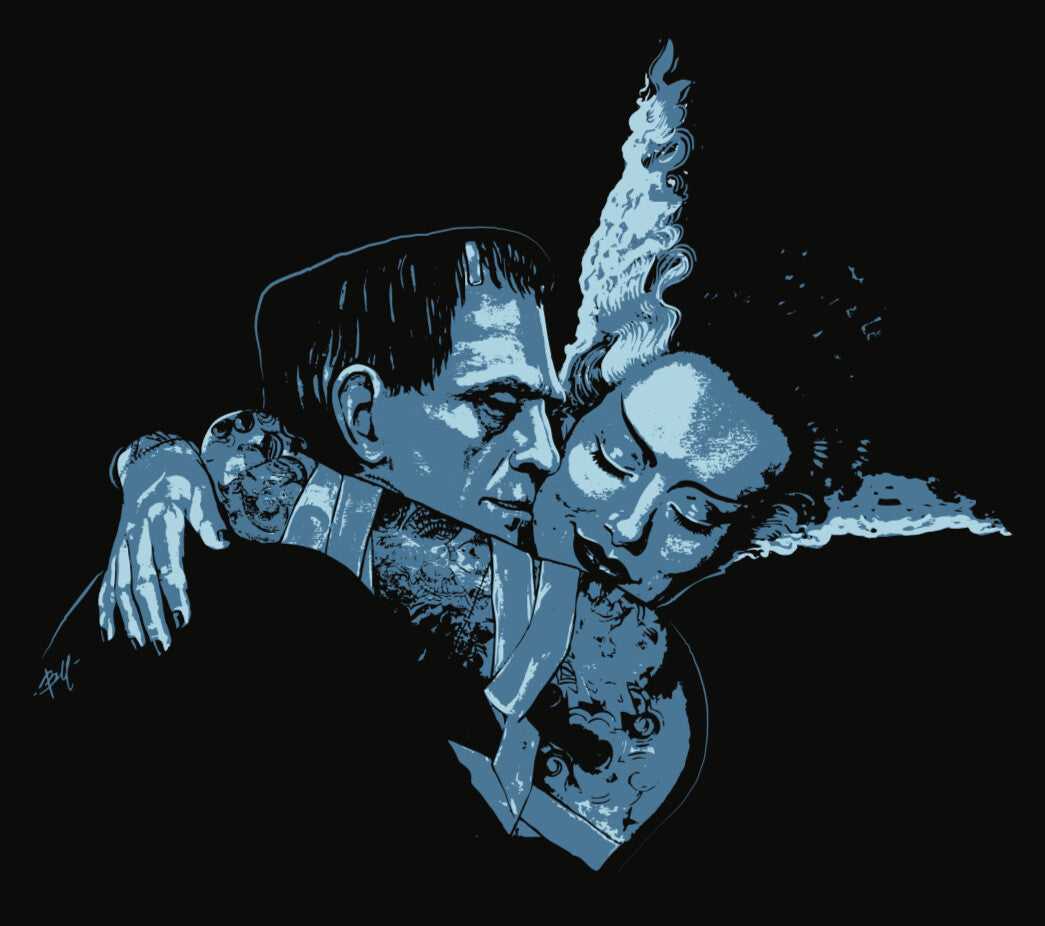 Lowbrow Art Undying Love V-Neck Tee