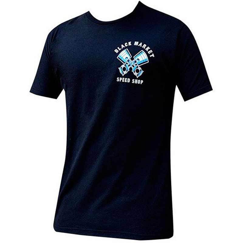 Black Market Art Speed Shop Biker Tee