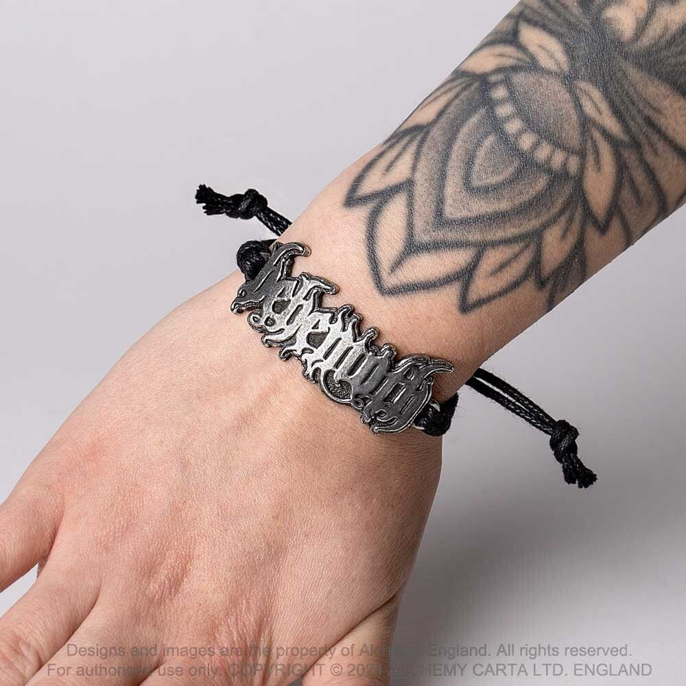 Alchemy Gothic Behemoth Metal Band Bracelet HRWL458
