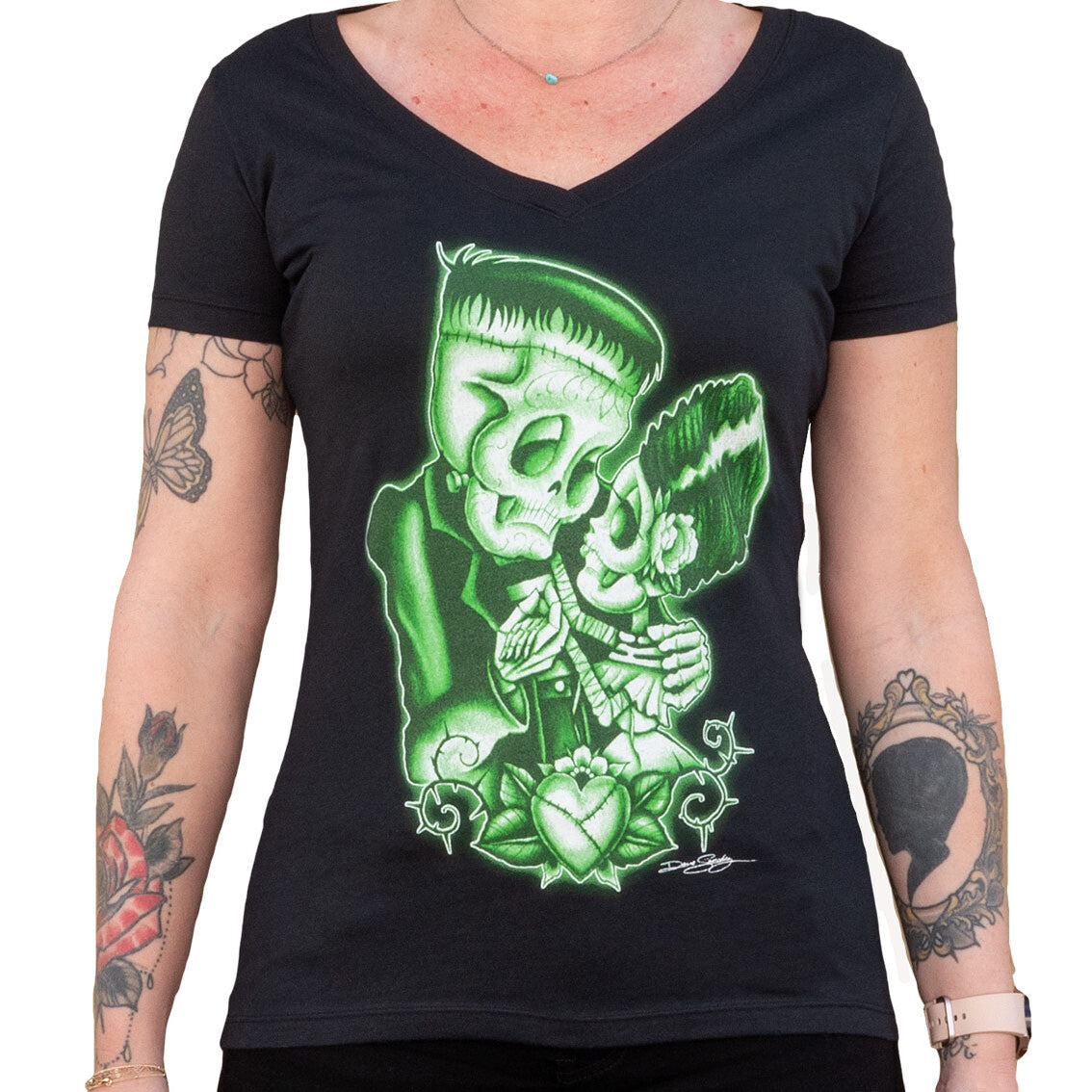 Black Market Art Strange Love Frankenstein Bride Tee