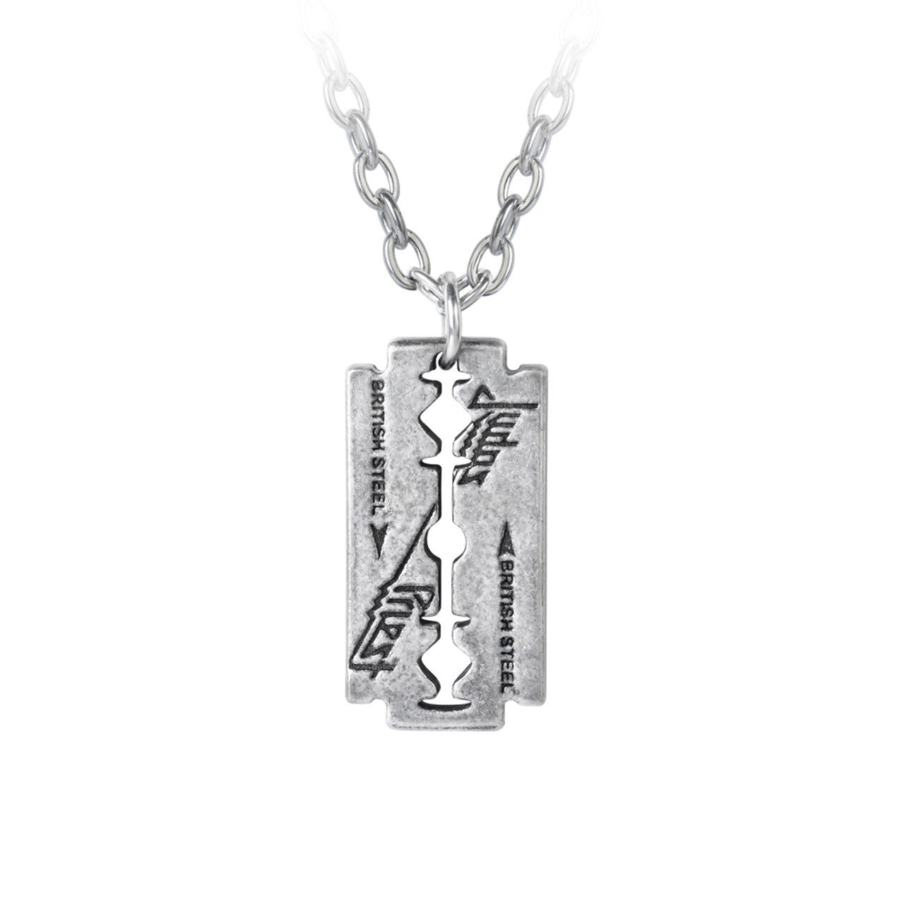 Alchemy Gothic Judas Priest Razor Blade Band Pendant PP517