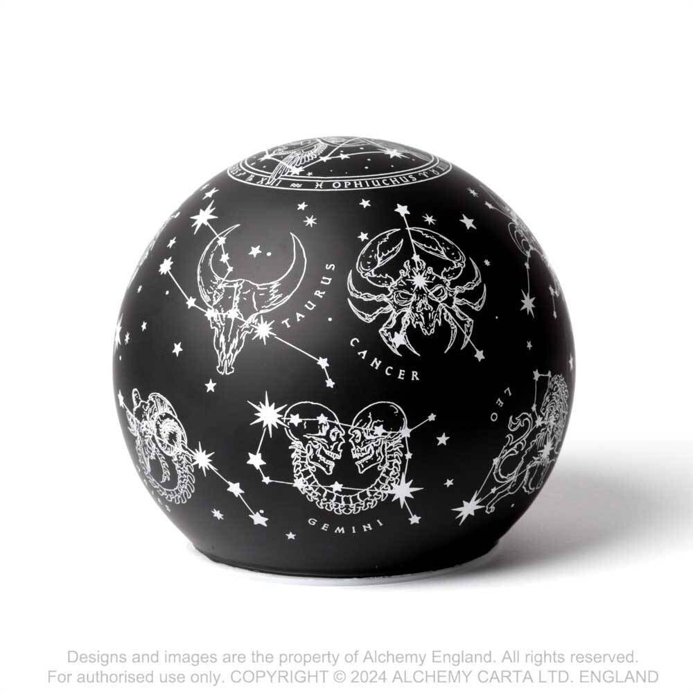 Alchemy Gothic Astrology Sign Symbols LED Globe Light LED2