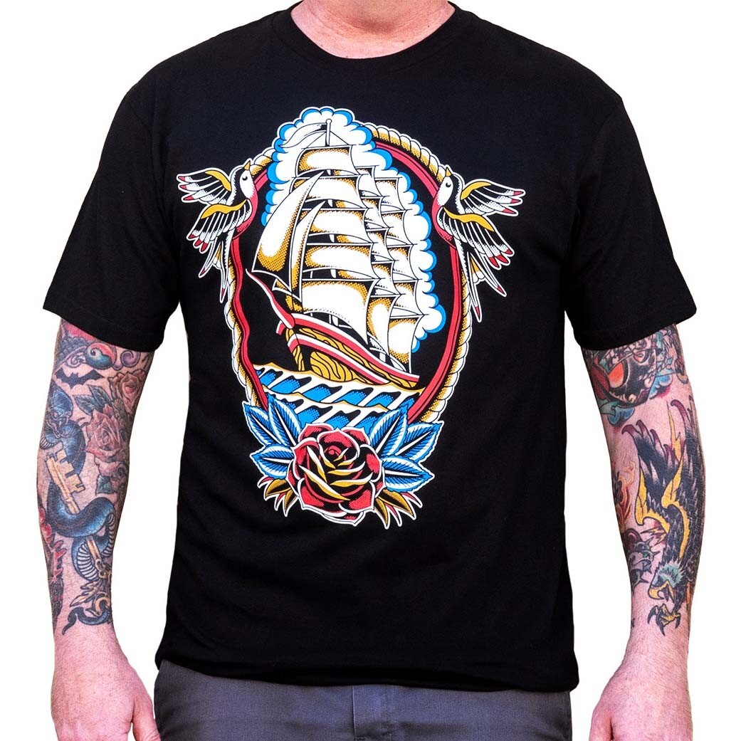Black Market Art Smooth Sailing Tee