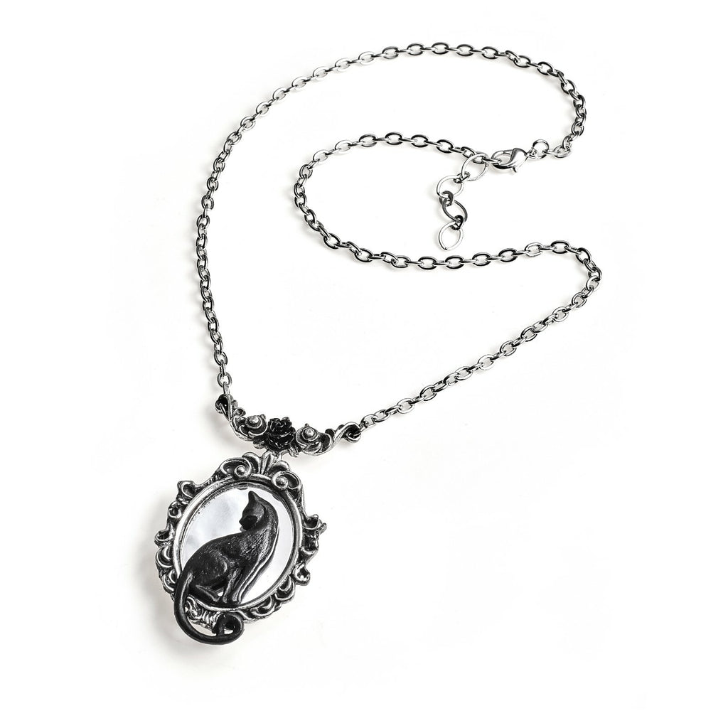 Alchemy Gothic Feline Felicity Cat Pendant P895