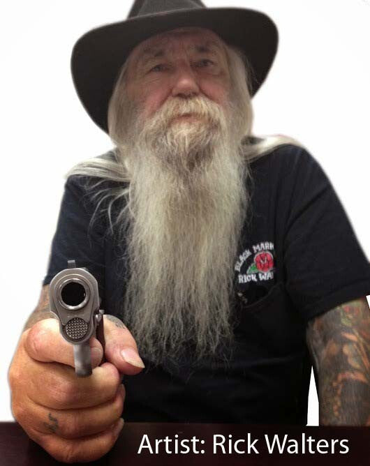 Black Market Art Rick Walters STILL Hates You Tee