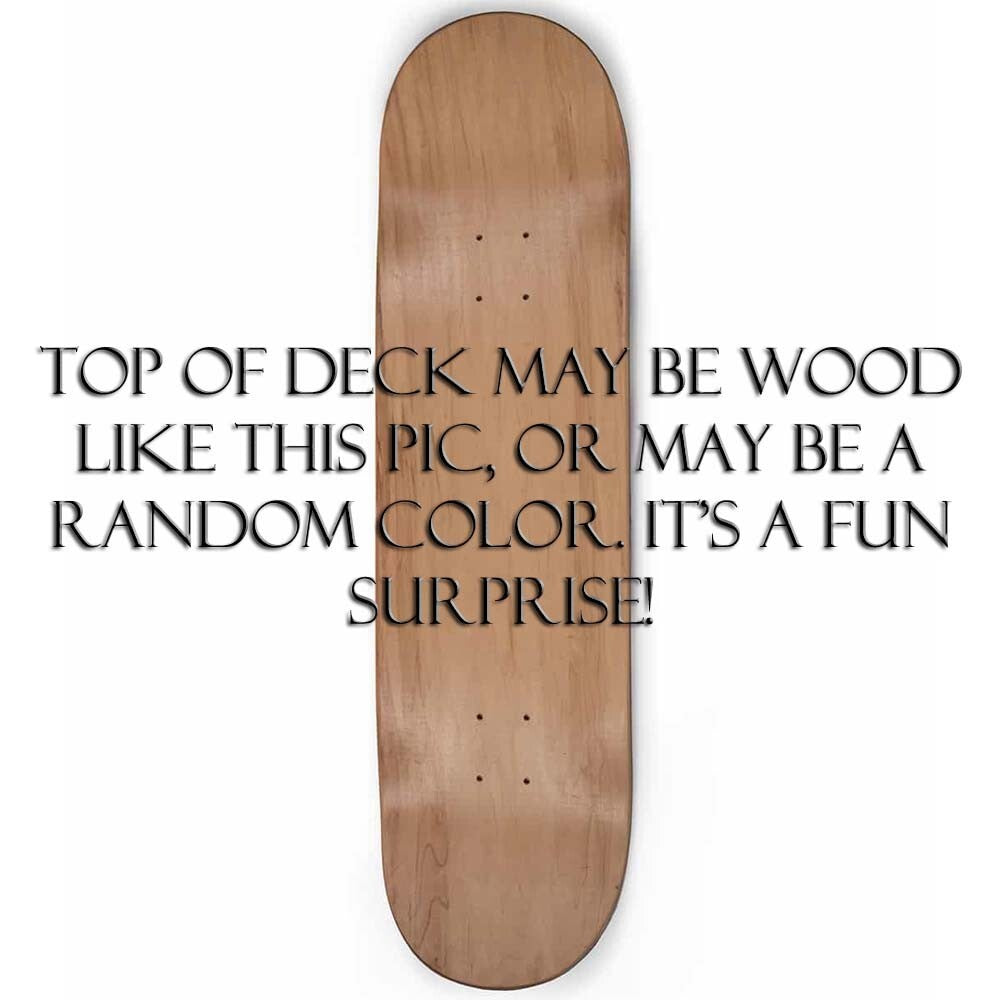 Lowbrow Art Kitty Cocktail Quality Skateboard Maple Skate Deck