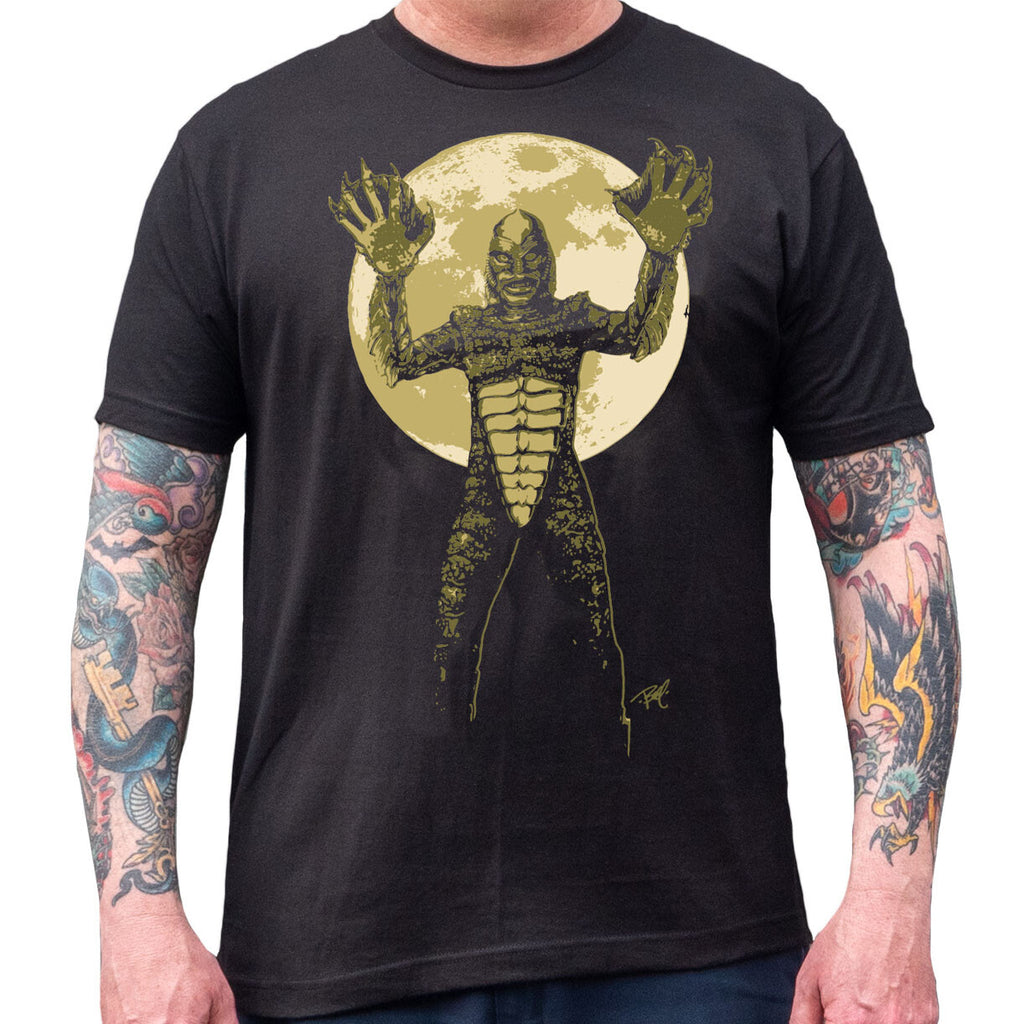 Lowbrow Art The Creature Black Tee
