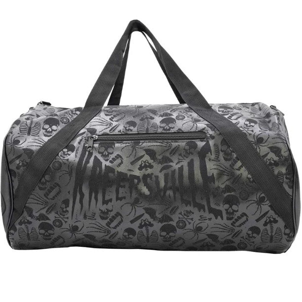 Kreepsville 666 Black Skull Duffle Zip Bag
