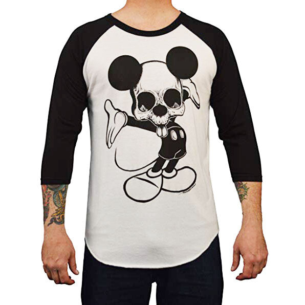 Lowbrow Art Ta Da Mickey Baseball Shirt