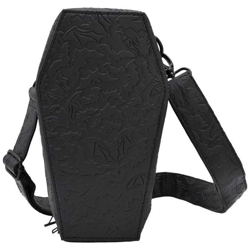 Kreepsville 666 Coffin Hip Pouch Embossed Bats