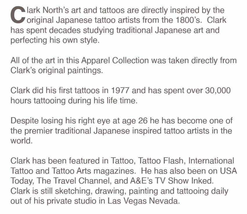 Blue Dragon Maple 8.75" Skate Deck Japanese Style Tattoo Art