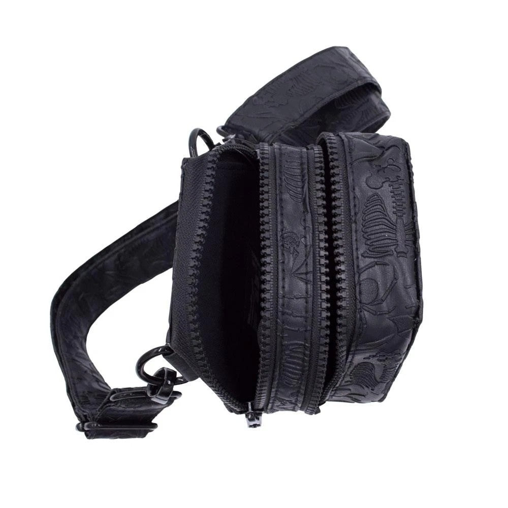 Kreepsville Coffin Hip Pouch Halloween Icons