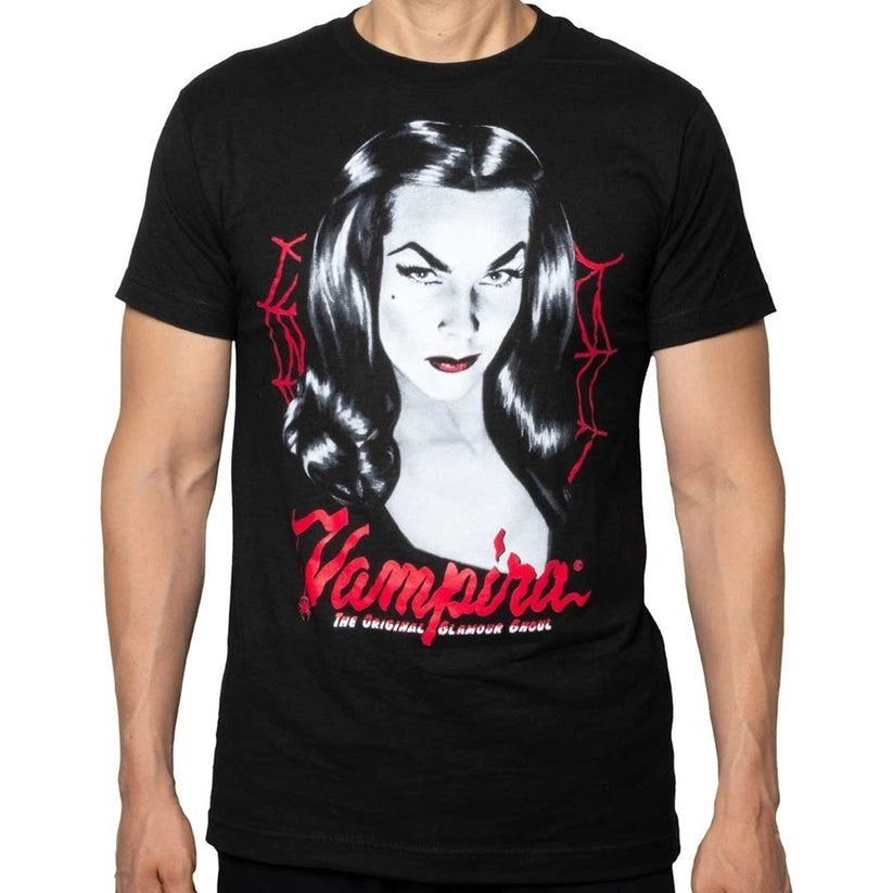 Kreepsville Vampira Original Glamour Ghoul Tee